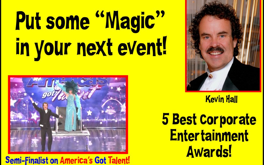 KEVIN HALL | The MAGIC MANIAC – National Award Winning Magician!