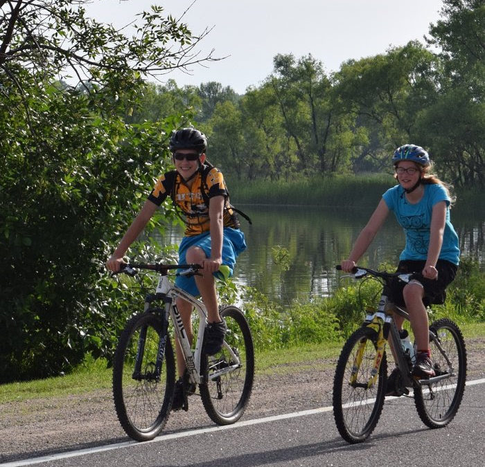 The Lino Lakes 10-mile bike loop is a “True Minnesota Experience”!