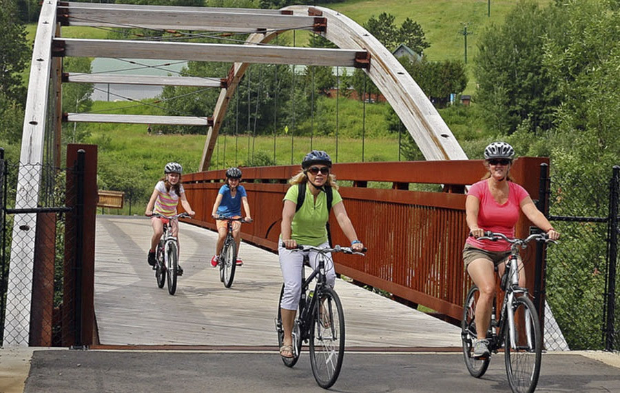 Many bicycle adventures await your visit to the Mesabi Trail Towns