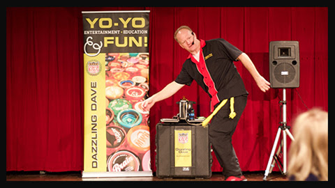 DAZZLING DAVE NATIONAL YO-YO MASTER | Dazzling Dave’s Show is Perfect for ALL Generations!