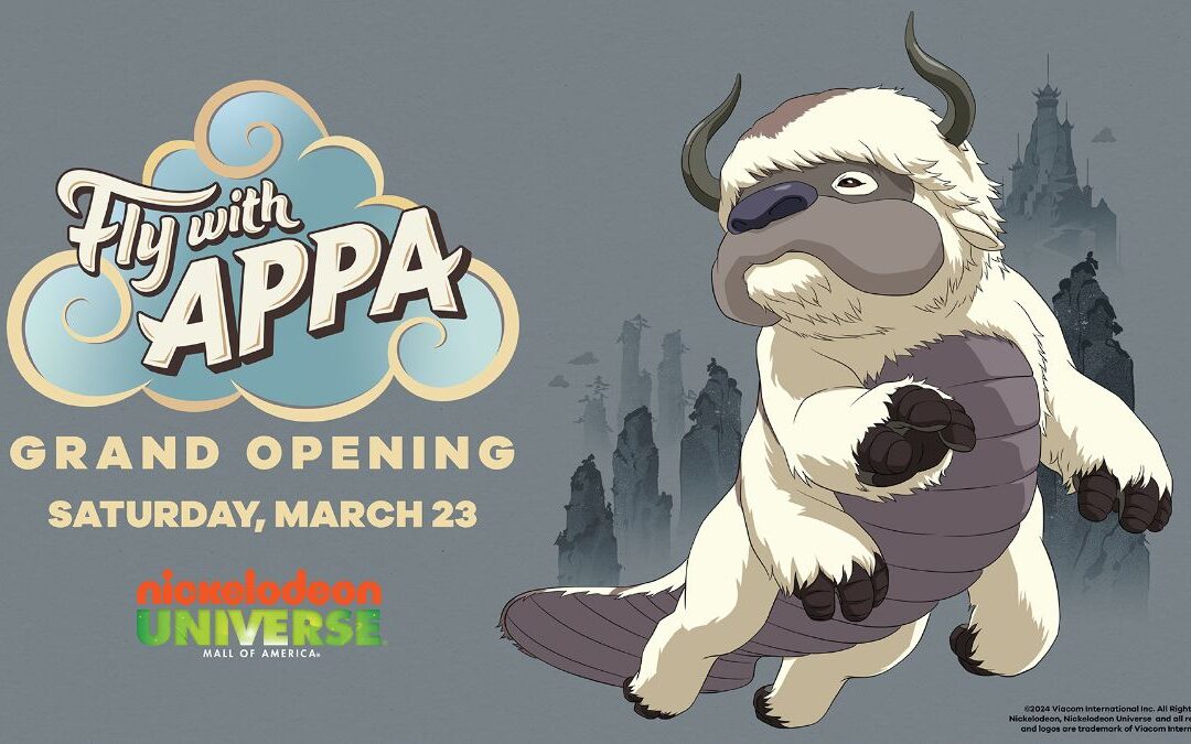MALL OF AMERICA | New Ride, Fly with Appa, Now Open!